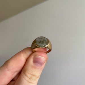 Vintage Antique Stone Ring